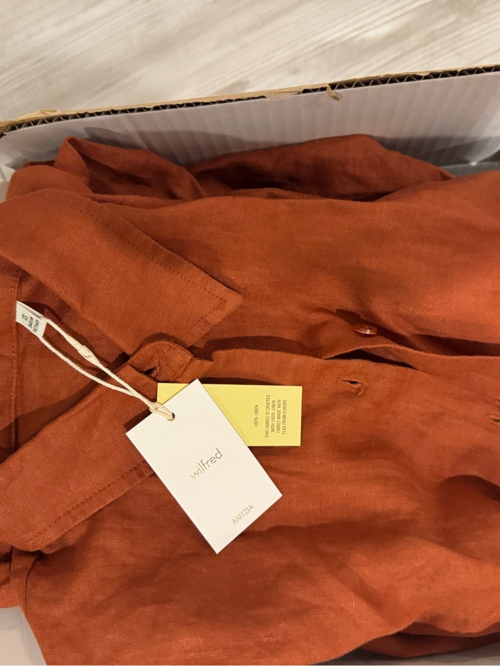 Aritzia Eleta Linen Maxi Dress